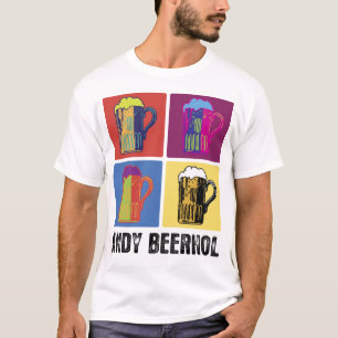 Bier als Kunst-T - Shirt