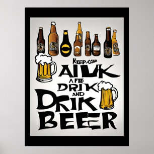Bier-Angebot Poster