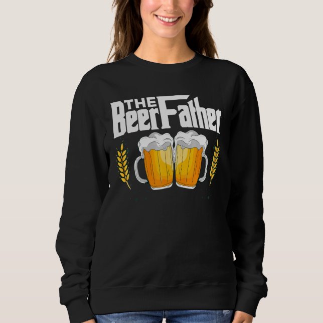 Bier-Angebote für Väter Sweatshirt (Vorderseite)