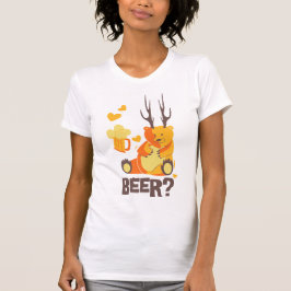Bier? Bär mit Antlers-T - Shirt