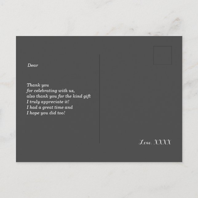 Bier, Beifall, rustikales Land danke Karte (Rückseite)