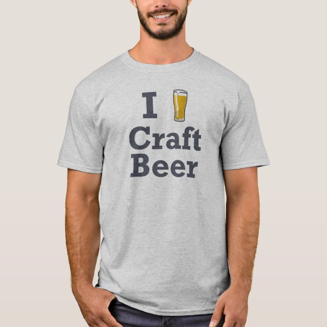 [Bier] Bier Handwerks-I T-Shirt (Vorderseite)