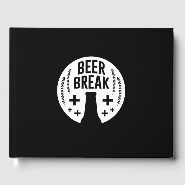 Bier Break Gästebuch (Vorderseite)