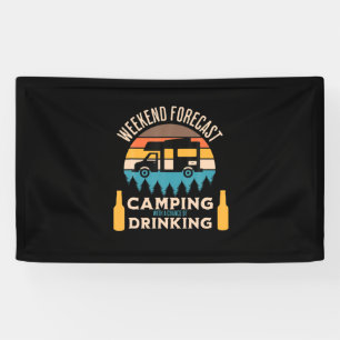 Bier Camping Mit Bier Geburtstag Banner