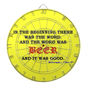 BIER DARTSCHEIBE