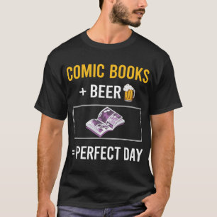 Bier Day Comic Bücher Comicen T-Shirt