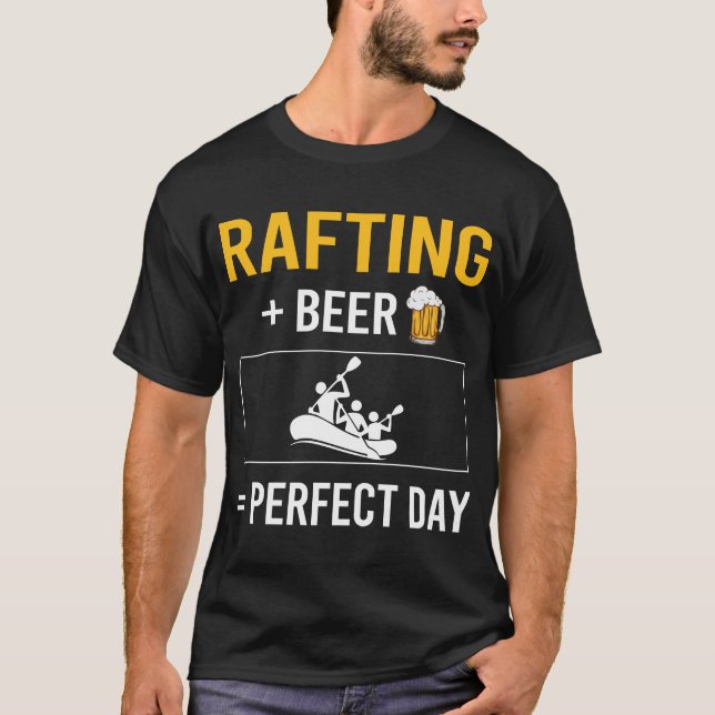 Bier Day Rafting T-Shirt (Vorderseite)