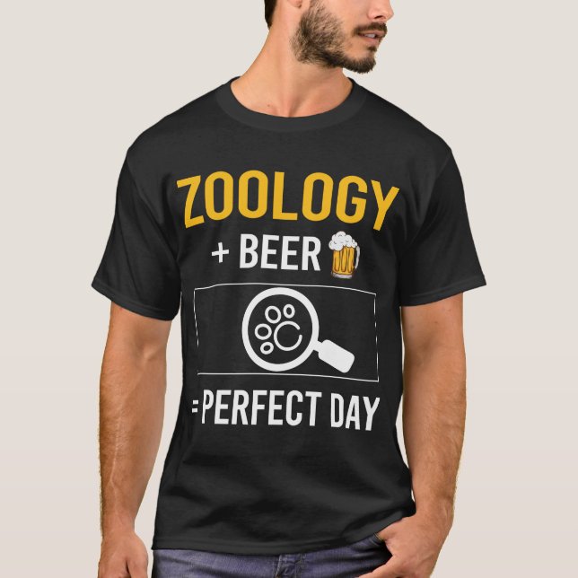 Bier Day Zoologin T-Shirt (Vorderseite)