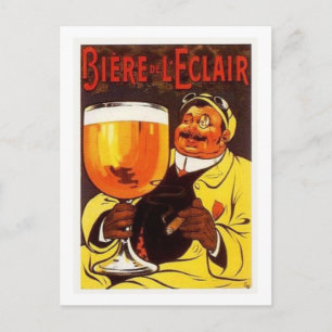 Bier de L'eclair Postkarte