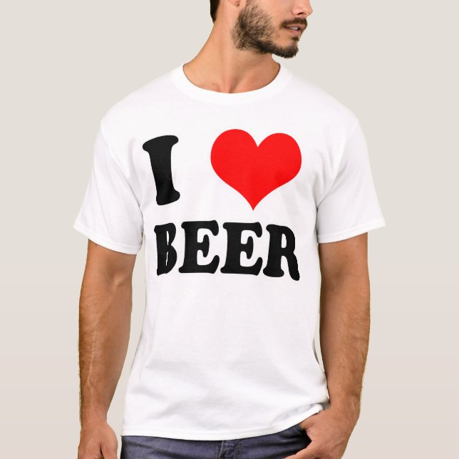 Bier der Liebe I T-Shirt (Vorderseite)