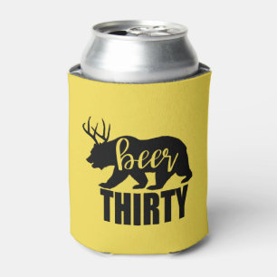 Bier dreißig kann coolerer/Koozie Cursive Dosenkühler