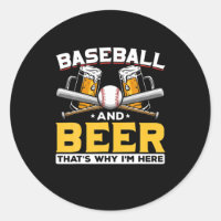 Bier Drinker Baseball Bier Spaß Geburtstag