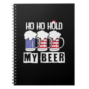 Bier Drinker Ho halten meine Biere USA Geburtstag Notizblock