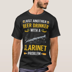 Bier Drinker Klarinette T-Shirt