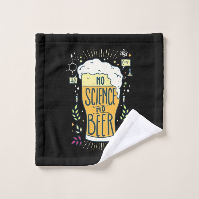 Bier Drinker No Science No Bier Waschlappen (Waschlappen)