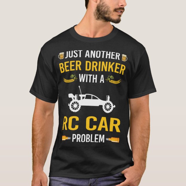 Bier Drinker RC Car Cars T-Shirt (Vorderseite)