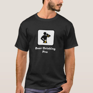 Bier Drinking Pro (dunkel) T-Shirt
