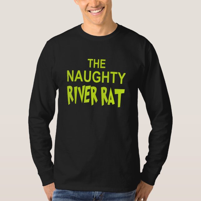 Bier Drinking River Rafting Unglaublich witzig Riv T-Shirt (Vorderseite)