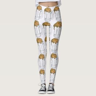 Bier Drinks Tasse Ale Novelty Feinschmecker Oktobe Leggings
