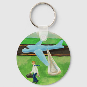 Bier, ein großes Dia und meine Würde - Verlassen Schlüsselanhänger