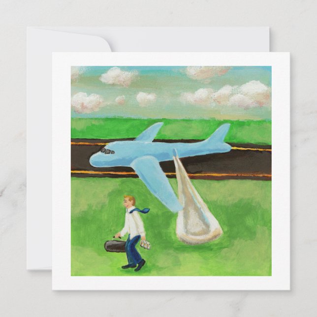 Bier, eine große Folie und meine Würde - das Flugz Ankündigung (Vorderseite)