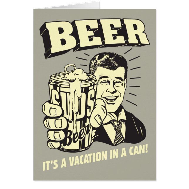 Bier: Es ist ein Urlaub in Can (Vorne)