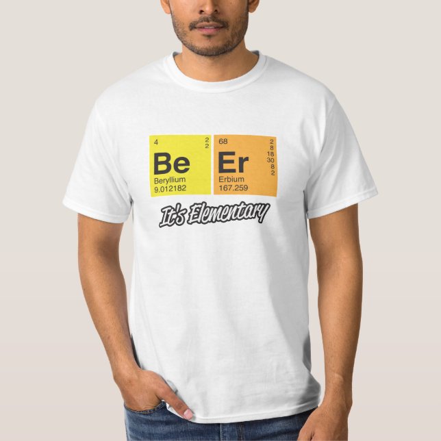 Bier - es ist grundlegend T-Shirt (Vorderseite)