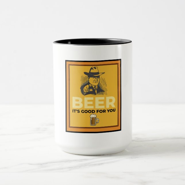 BIER. ES IST GUT FÜR SIE. TASSE (Zentrum)