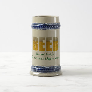 Bier - Es ist nicht mehr nur für den St. Patrick's Bierglas