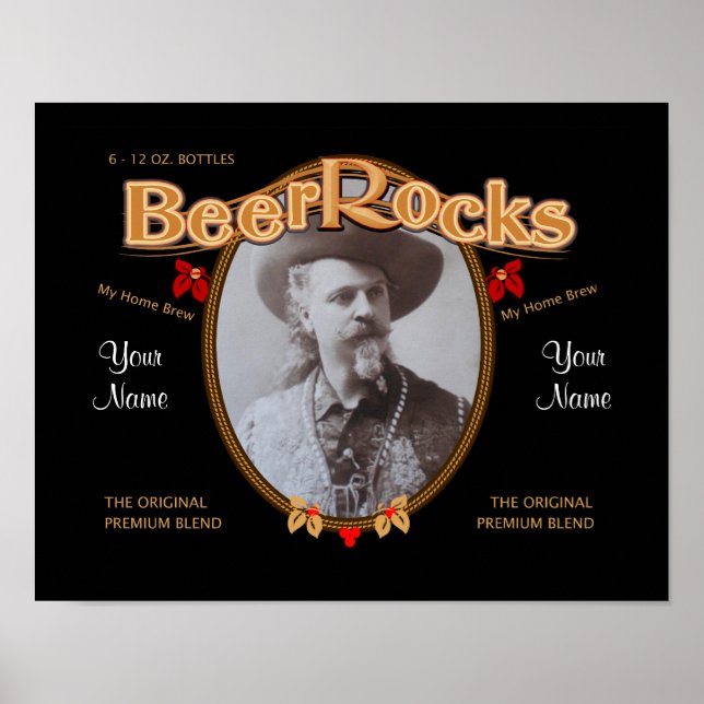 Bier Face Poster (Vorne)