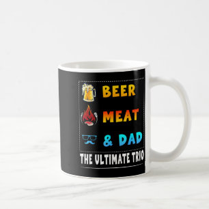 Bier Fleisch Vater Bbq Männer Kaffeetasse