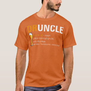 Bier Funny Betrunken Onkel T-Shirt