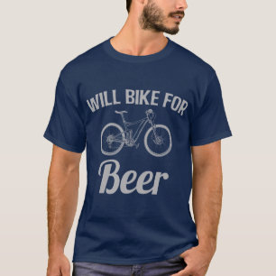 Bier Funny für Bike Liebhaber des Radsports T-Shirt