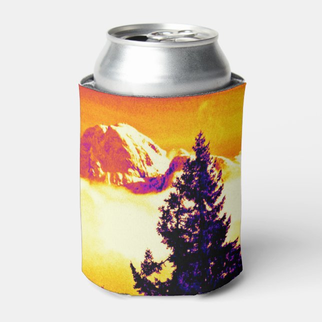 Bier für Berge und Bäume Dosenkühler (Kanne Vorderseite)