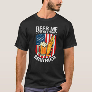 Bier für mich, ich heirate Braut Bräutigam Jungges T-Shirt