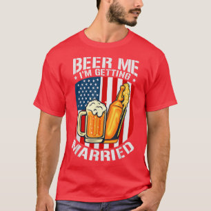 Bier für mich, ich heirate Braut Bräutigam Jungges T-Shirt