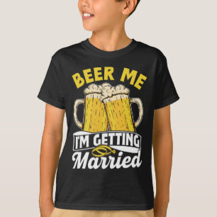 Bier für mich, ich heirate Junggesellenabschied de T-Shirt