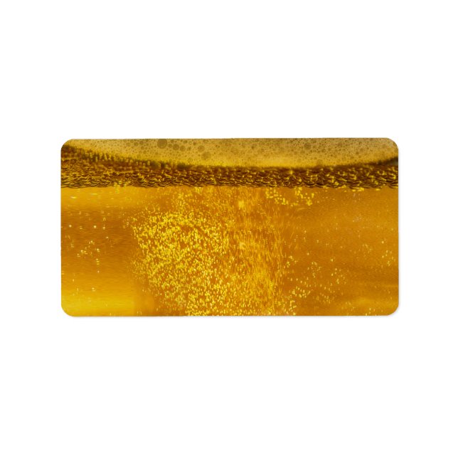 Bier Galaxy a Celestie Quenching Foam Adressaufkleber (Vorne)