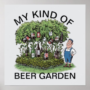 Bier Garden Poster