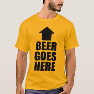BIER GEHT HIER T-Shirt
