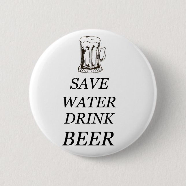 Bier-Getränk-Nahrung Button (Vorderseite)