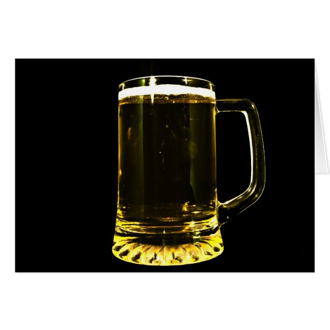 Bier Glass (Vorderseite (Horizontal))