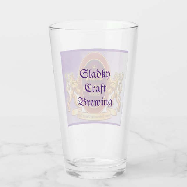 Bier Glass Glas (Rückseite)