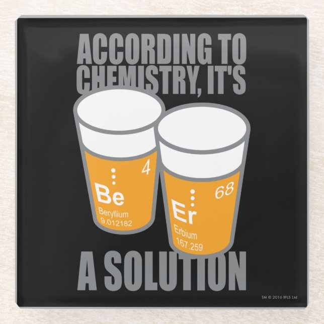 BIER GLASUNTERSETZER (Vorderseite)