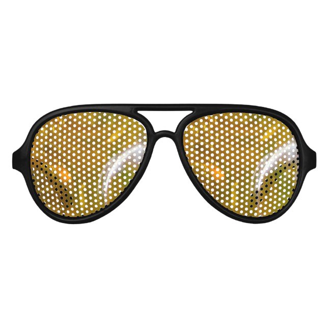 Bier Goggles Sun Brillen Black Aviators (Vorderseite)