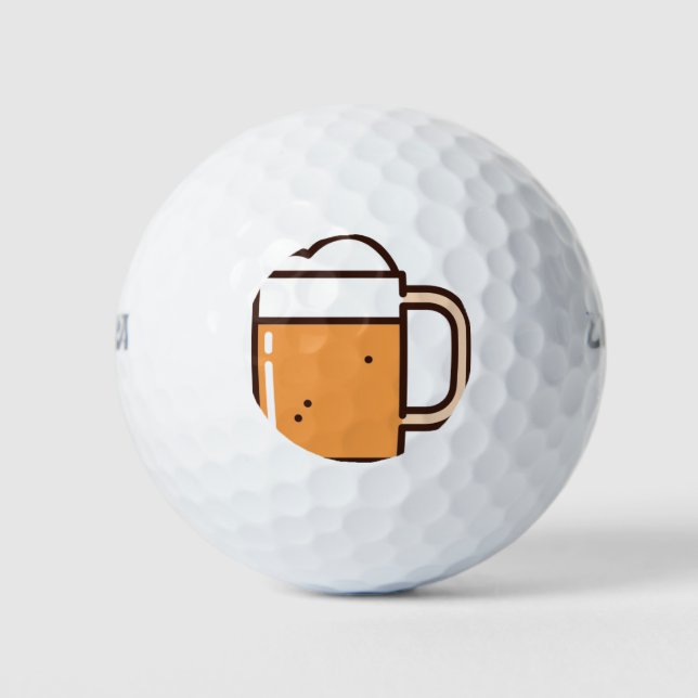 Bier Golfball (Vorderseite)