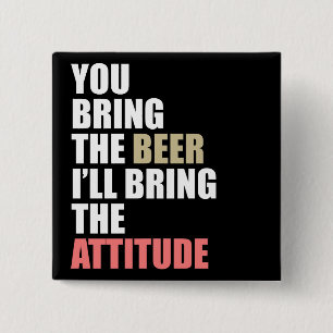 Bier, Haltung Button