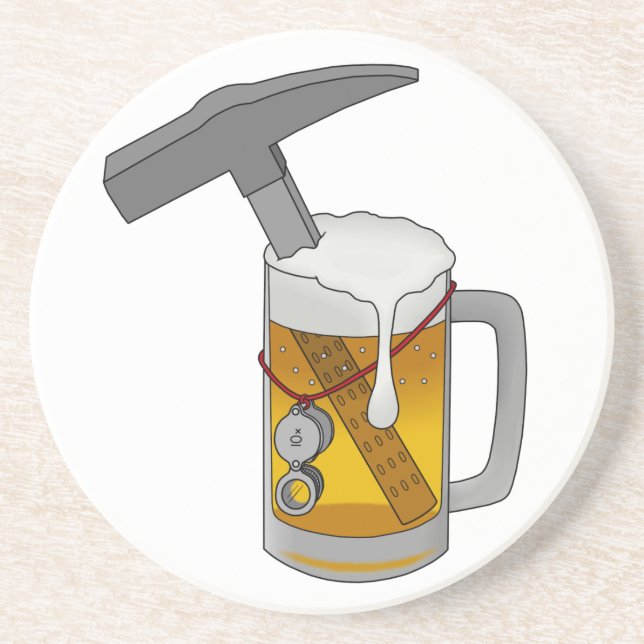 Bier Hammer Getränkeuntersetzer (Vorne)
