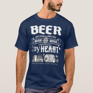 Bier hat mir noch nie lustige Zitate vom Herzen ge T-Shirt