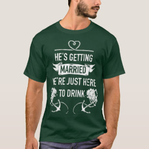 Bier her, ich heirate Männer Lustiger Bräutigam Ju T-Shirt